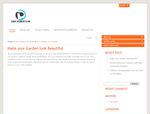 Tablet Screenshot of dirkrobertson.com